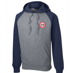 ST267 - EMB - N118E004 - Raglan Pullover Hoodie