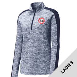 LST397 - EMB - N118E004 - Ladies 1/4 Zip Pullover